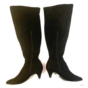 Women’s size 10 black over the knee boots